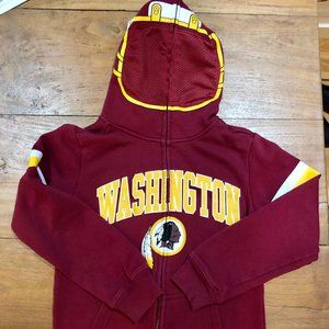 Redskins NFL Youth Full Zip Helmet Hoodie